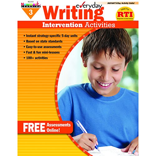 Newmark Learning Grade 3 Everyday Writing Intervention Activity Aid (Eia)