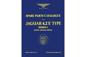 Spare Parts Catalogue for Jaguar 4.2 'E'-Type Series 1 Grand Touring Models (Official Parts Catalogue S)