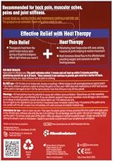 Deep Heat Pain Relief Patches 4 x 2 Pack Odourless Heat Therapy view 2