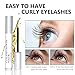 Natural Eyelash Growth Serum Enhancer Brow & Lash Serum Enhancing Formula & Rapid Brow Serum Growth Treatment for Longer, Thicker Eyelashes and Eyebrows 5ML