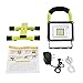 Work Light, Led Work Light with Magnetic Stand BESWILL Portable Rechargeable Battery Flood Light 15W 24LED SOS Mode Outdoors Camping Emergency Light with 2 USB Ports to Charge Digital Devices (Green)