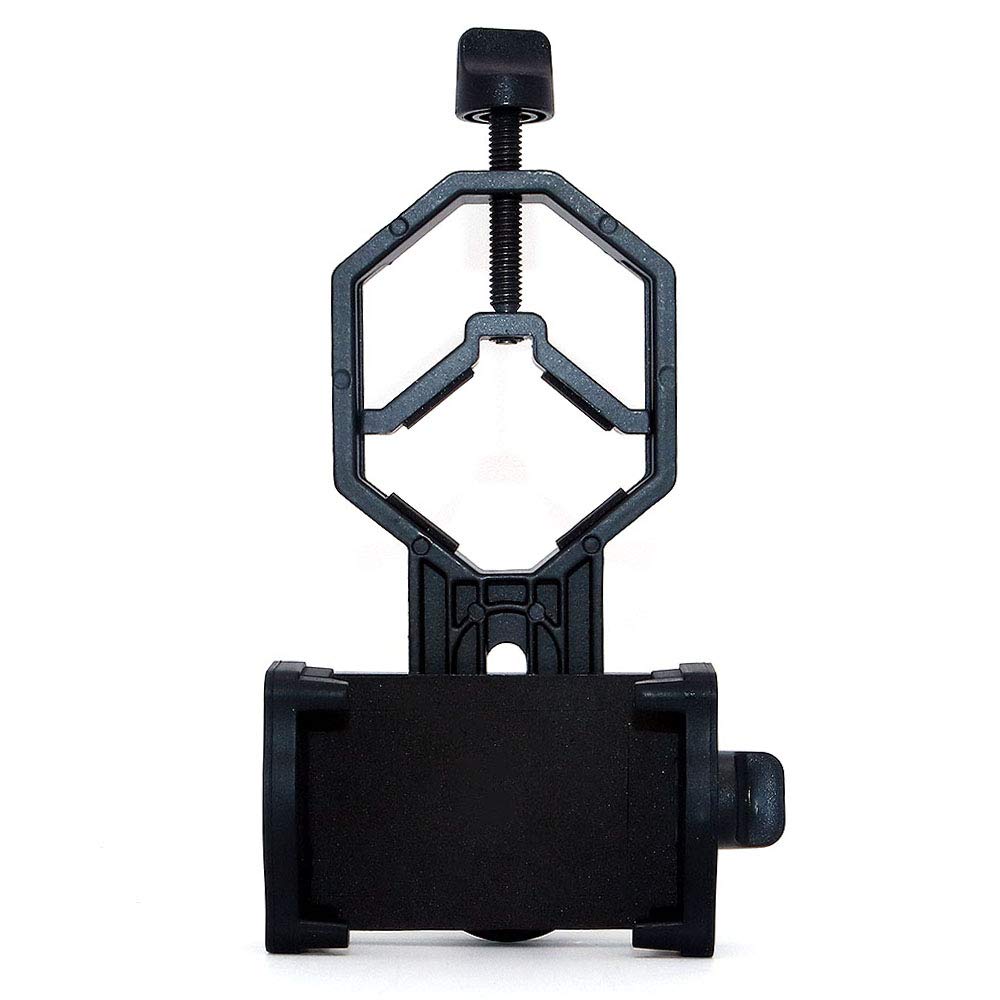 NUZAMAS Spotting Scope Smartphone Adapter, Telescope Phone Mounting - Compatible with Binocular Monocular Spotting Scope Telescope and Microscope, Adjustable
