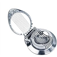 New Star Foodservice 36459 Commercial Grade Aluminum Egg Slicer, Mushroom Slicer with Stainless Steel Wire (Hand Wash…