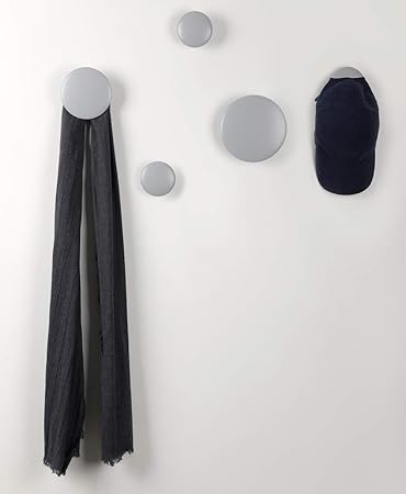 JIYUERLTD Ganchos de Pared Ganchos para Abrigos 5 Piezas Gancho de