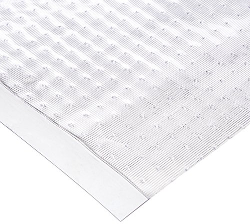 Es robbins ribbed runner, 27-inch by 20-feet, clear