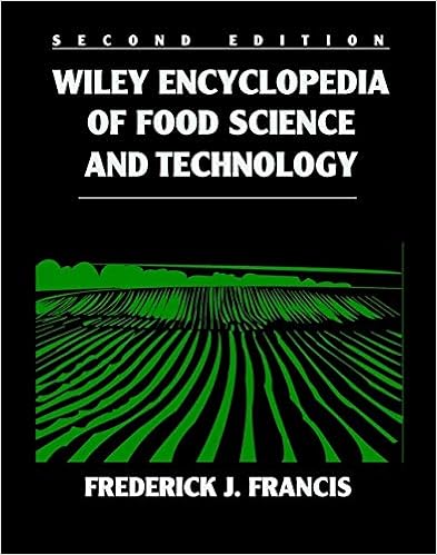 Wiley Encyclopedia Of Food Science And Technology 4 Volume Set Wiley Encyclopedia Of Food Science And Technology 2nd Edition Francis Frederick J 9780815515166 Amazon Com Books