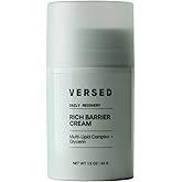 Versed Daily Recovery Rich Barrier Cream - Moisturizer Face Cream for Dry, Sensitive and Easily Irritated Skin - Facial Moisturizer with Glycerin and Multi-Lipid Complex, 1.5oz