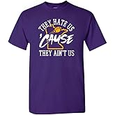 Xtreme Apparrel They Hate Us 'Cause They Ain't Us Men's T-Shirt for Football Fans