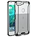 Poetic Affinity Series Slim Fit Dual Material Protective Bumper Case for Google Pixel XL Black