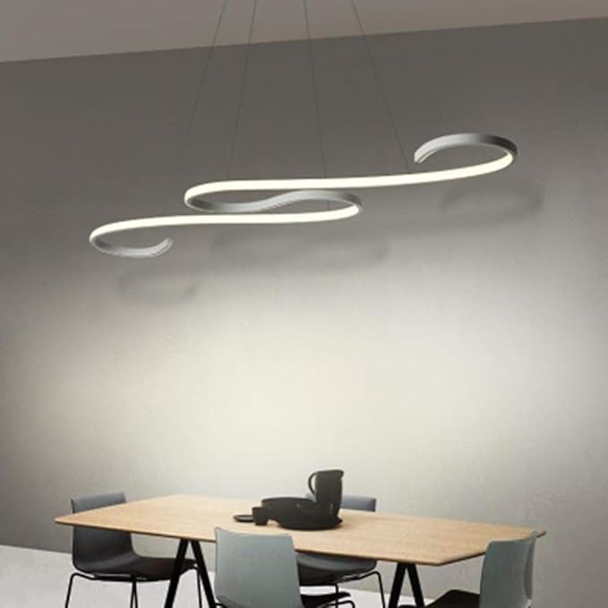 LFK Línea Moderna lámpara Colgante de acrílico de la Forma LED for