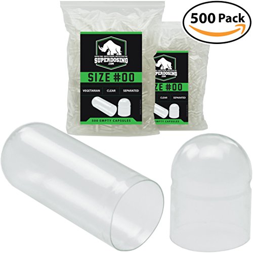 Pharma-grade, pre-separated size 00 fillable vegan caps…