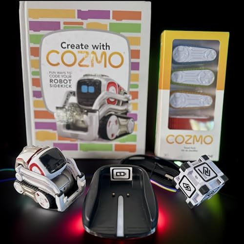 Anki Cozmo STEM Robot Bundle for Kids Smart Robot Toy with Block
