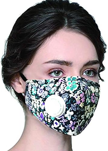 Dust Mask Washable Mask Air Masks Cotton Mouth Masks for Dust Smoke Pollen with Replaceable Filter for Adult Children(Mask Filters)