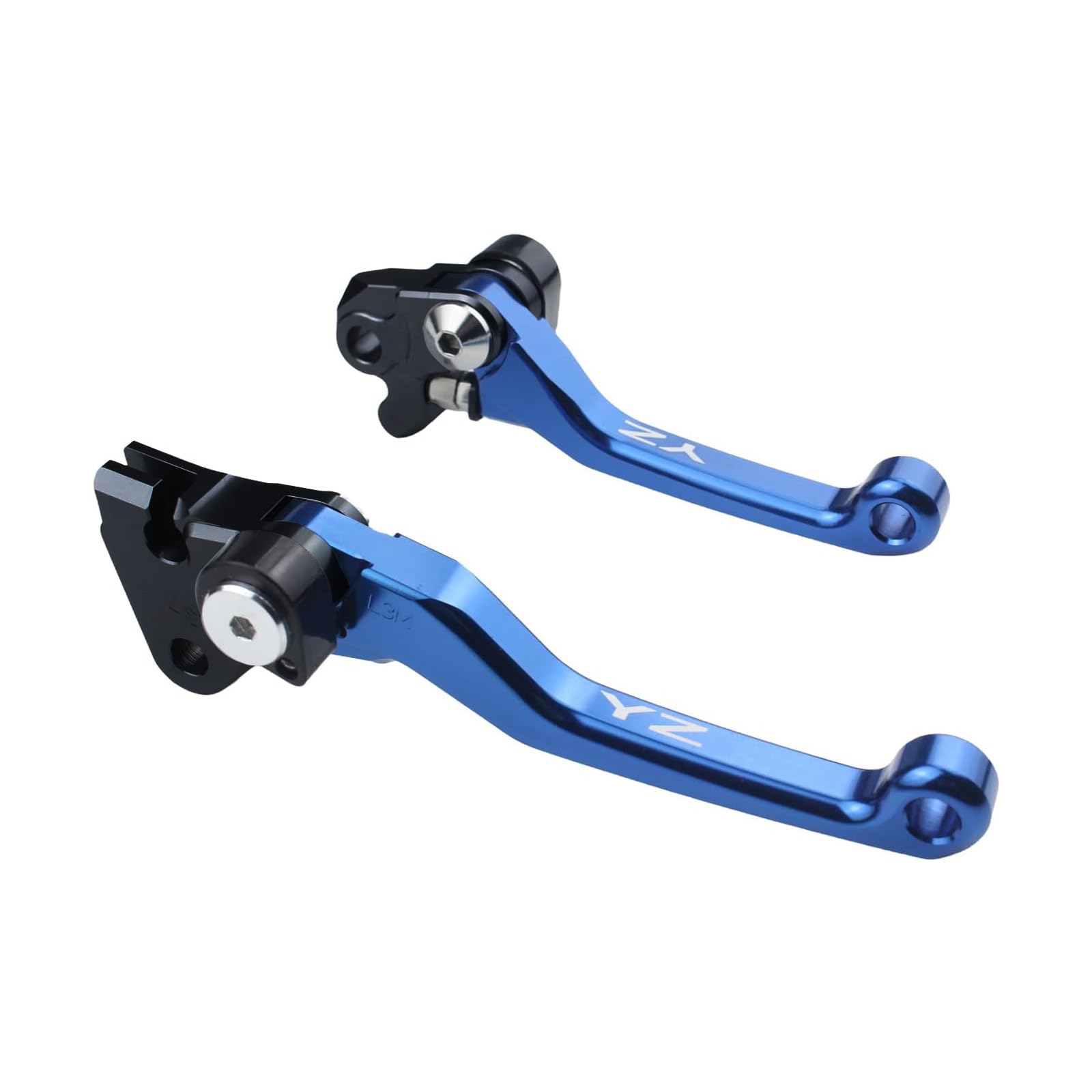 Photo 1 of Adsspro Motorcycle Foldable Brake Clutch Lever Handle CNC Aluminum for YZ125 YZ250 01-07 YZ250F 01-06 YZ426F YZ450F 01-07 RMZ250 05-06 KX125 06-08 KX250 05-08 KX250F 05-12 KX450F 06-12 Dirt Pit Bike