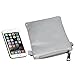 kilofly Women's 2-in-1 Transparent Clear Bag Shoulder Crossbody Purse + Wallet, Silver