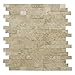 Peel and Stick Classic Linear Brown Travertine Mosaic Tile Kitchen Backsplash Bathroom MTO0217