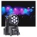 U`King Stage Lighting Moving Head Light 7 LEDsx10 W 4 Color RGBW with DMX Control Mode for DJ KTV Disco Party