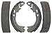 ACDelco Silver 14904B Bonded Rear Drum Brake Shoe Set