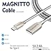 USB Type C Cable, MAGNITTO 3.3FT USB C Cable Metal Braided Fast Charger Data Cord for Samsung Galaxy S8 Plus Note 8, LG G5 G6 V20 v30 Nexus 6P 5X Moto Z, Strong & Premium Type C to USB Charging Cable