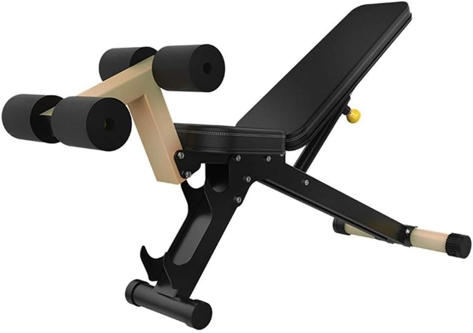 CCTV Multi-Functional Bench for Full All-in-One Body Workout – Hyper Back Extension, Roman Chair, Adjustable Ab Sit up Bench, Decline Bench, Flat Bench