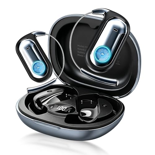 GNZUQ Open Ear Earbuds AI Translation Earbuds