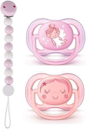 Philips Avent Ultra Air - Juego de 2 chupetes (0-6 Mo ...