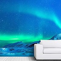 Wall Mural The Beautiful Space World Removable Self-Adhesive Wallpaper Wall Decoration for Bedroom Living Room - 66x96 inches