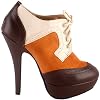SHOW-STORY-Retro-Brown-Beige-Lace-Up-Platform-Stiletto-Ankle-Boot-BootieLF30312