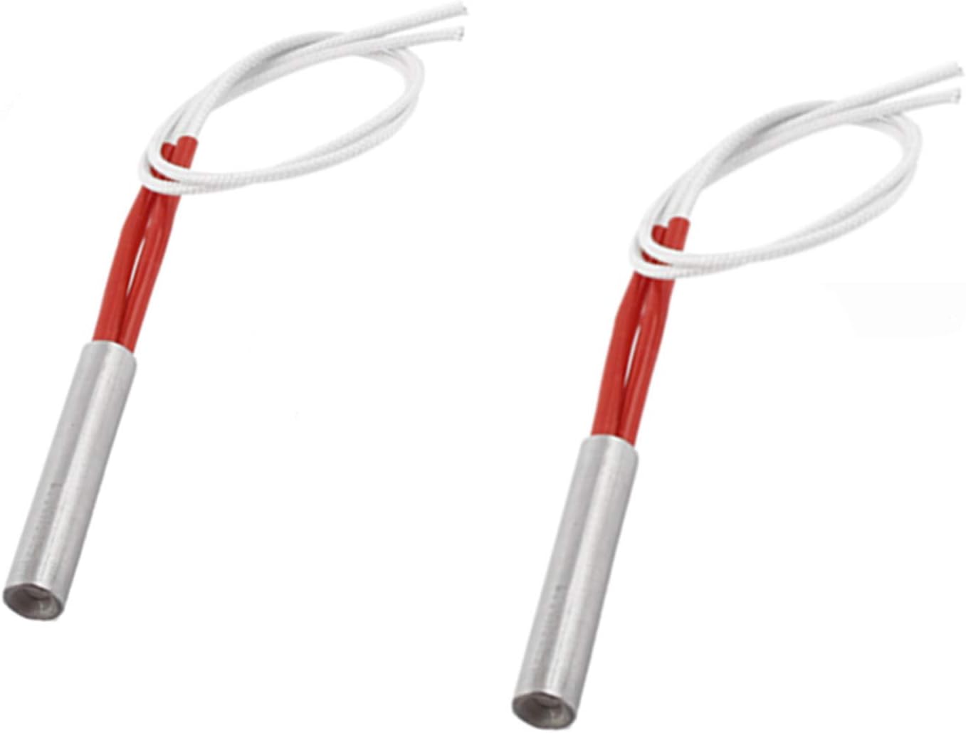 XYY 9.5 x 60mm/ 0.4" x 2.4" 110V(200W-250W) Good quality Cartridge Heater Electric Heating Pipe Fittings 2Pcs