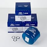 3 Pack Genuine Hyundai 26300-35503 OEM Replacement Oil Filter