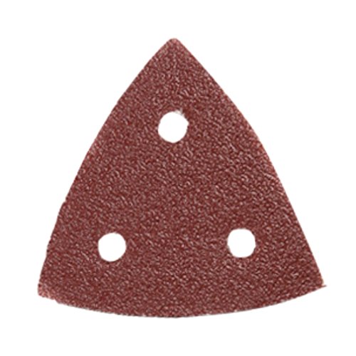 Harpow 100pcs Triangular sandpaper,power oscillating tool blades,multitool blades,power tool saw blades,fits Fein Bosch Craftsman Rockwell Einhell Westfalia Ferm Pro-Line Matrix tools
