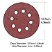 Swpeet 60 Pcs 10 Sizes 5 Inch 8 Hole Sanding Discs Sandpaper Hook and Loop Pads for Circular Sander Grits Sanding Sheets 10 Sizes - 40/60 / 80/100/ 120/180 / 240/320 / 400/800 Grits