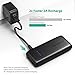 RAVPower FBA_UK RP-PB061(W) Phone Charger 12000 Power Pack 12000mAh Portable Charger Dual 2.4A Output Phone Battery Pack (2A Input, Li-polymer Battery, iSmart 2.0 Port, Power Pack) for iPhone 7, Galaxy S8, iPad, Tablet
