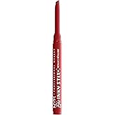 NYX PROFESSIONAL MAKEUP Epic Inky Stix Eyeliner, Mechanical Cream Gel Eyeliner, Waterproof Formula With Up To 24HR Wear - 05 Robotic Red (Matte Red)