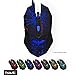 HAVIT HV-MS691 Ergonomic Wired Gaming Mouse,2400 DPI,7 Smoothing LED Colors, 6 Buttons