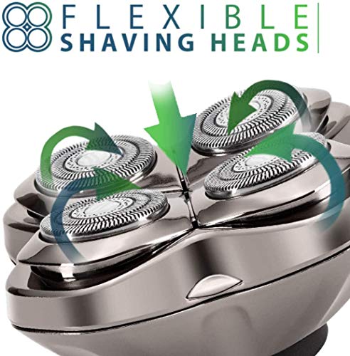 Skull Shaver Baron PRO 4 Head Replacement Blade For Pitbull Butterfly 