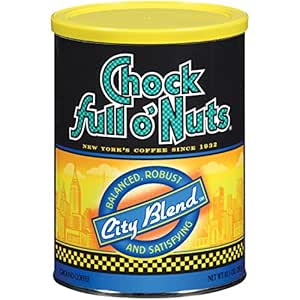 Amazon.com : Chock Full o’Nuts City Blend Ground Coffee, Medium Roast