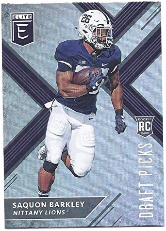 saquon barkley elite jersey