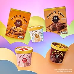Halo Top Peanut Butter Chocolate Chip Light Cookie