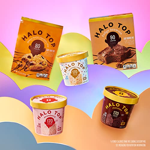 HALO TOP PEANUT BUTTER CHOCOLATE CHIP LIGHT COOKIE MIX, 12.6 OZ