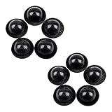 10pcs 8mm Matte Black Floorboard Rubber Pad For 1986-2016 Harley Touring Model