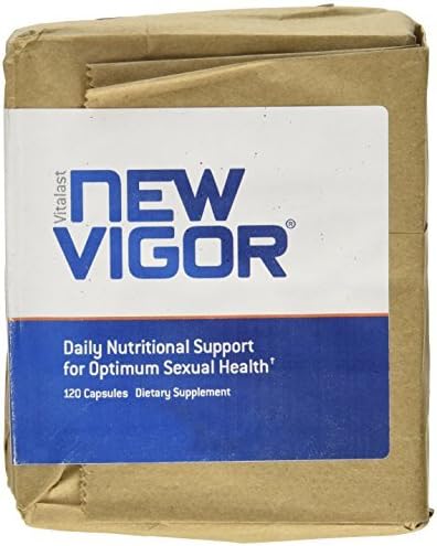 NewVigor® Daily Nutritional Support for Optimum Sexual Health, 120 Capsules by VITALAST