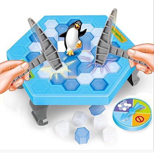 Penguin Trap Activate Funny Game Interactive Ice Breaking Table Penguin Trap Entertainment Toy for Kids Family Fun Game