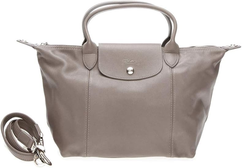 Amazon ロンシャン Longchamp ル プリアージュ キュイール トートバッグ1512 ガレット ペブル 並行輸入品 シューズ バッグ