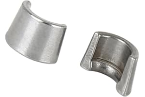 VekAuto 2pcs 7mm Valve Stem Diameter Hardened Valve Keeper Locks Steel Race Locks for GY6-125 Auto Accessories