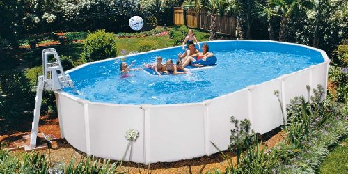 Interline 53130021 Pool "ARUBA" Stahlwand 6,10 x 3,60 x 1,22 m, Pumpe 5,16 m³, Set 3,6 m³, Wasserinhalt 21 m³ – Bild 3