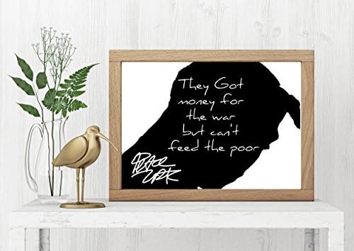 Katharas Tupac They Got Money - Limited Poster Artwork - Professional Wall Art Merchandise - Rapper, Wu-Tang Clan, 2Pac
