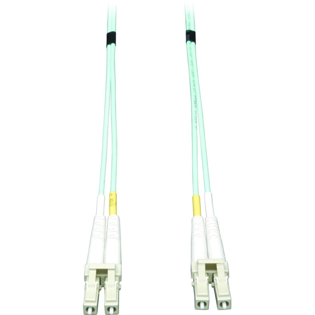 Tripp Lite 10M 10Gb Duplex Multimode 50/125 OM3 Fiber Patch Cable LC/LC Aqua 33ft (N820-10M)