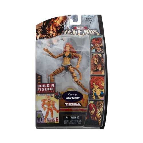 Marvel Legends Exclusive Nemesis Build-A-Figure Wave Action Figure Tigra