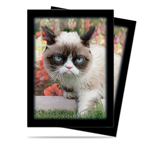 Grumpy Cat "Flowers" Standard Deck Protector sleeves 50ct